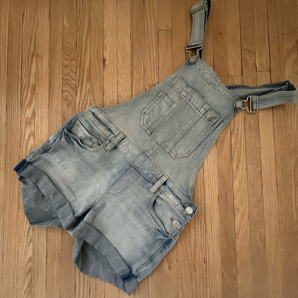 Garage XS Denim Short Overalls